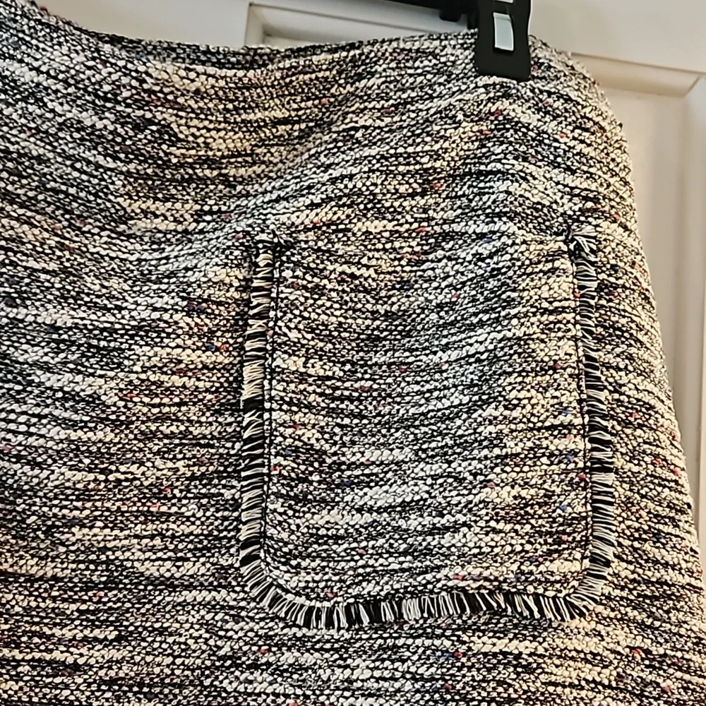 Loft Tweed Mini Skirt - L - Picture 3 of 6